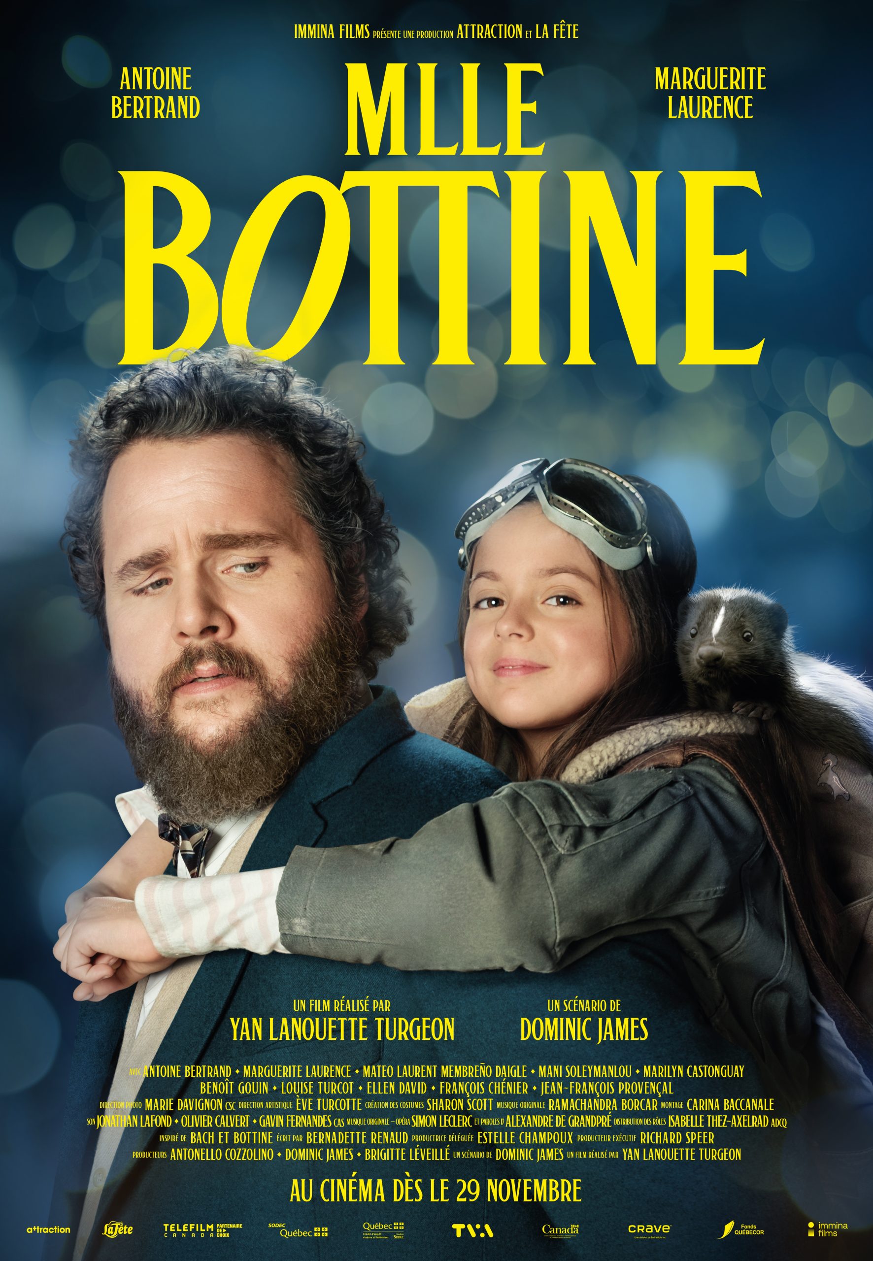 Dévoilement de l&rsquo;affiche du film Mlle Bottine!