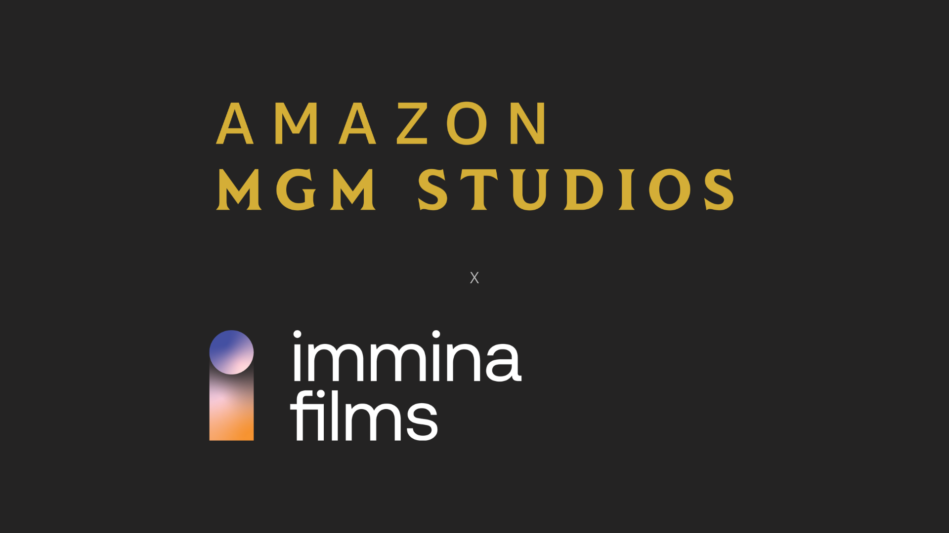 Immina Films et Amazon MGM Studios